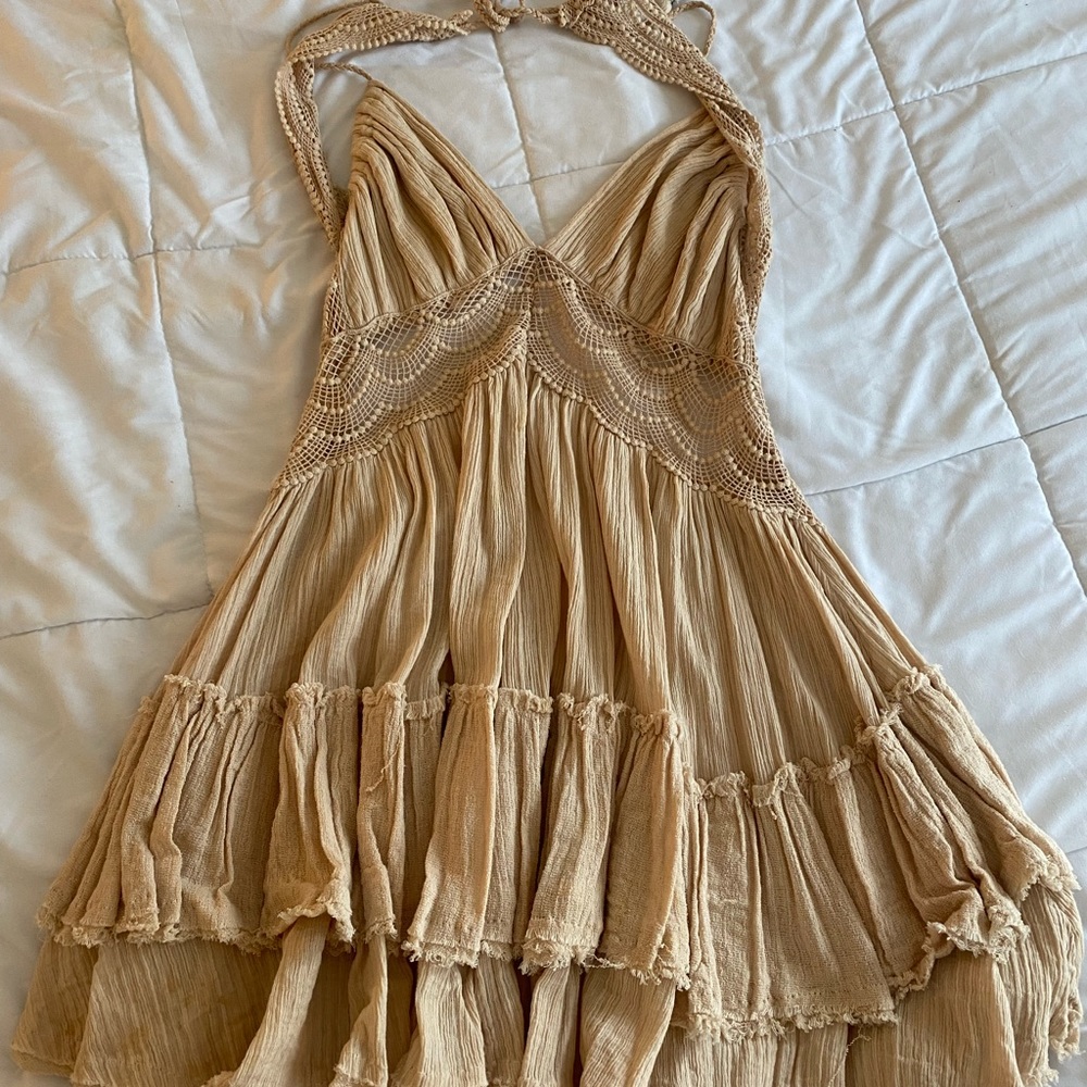 Free People Endless Summer Mini Beach Dress (XS)